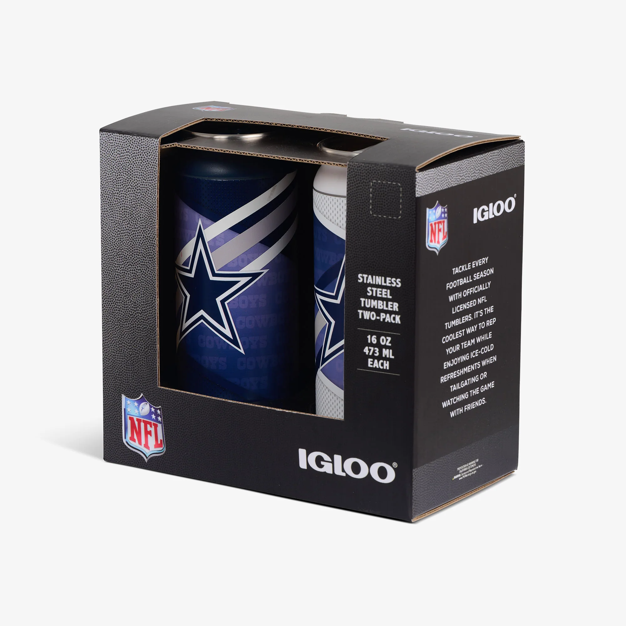 Dallas Cowboys Home & Away 16 Oz Can 2-Pack - Image 5