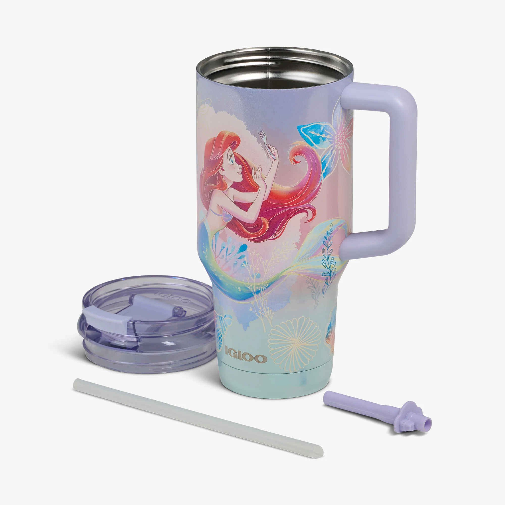 Disney The Little Mermaid 32 Oz Travel Mug - Image 3