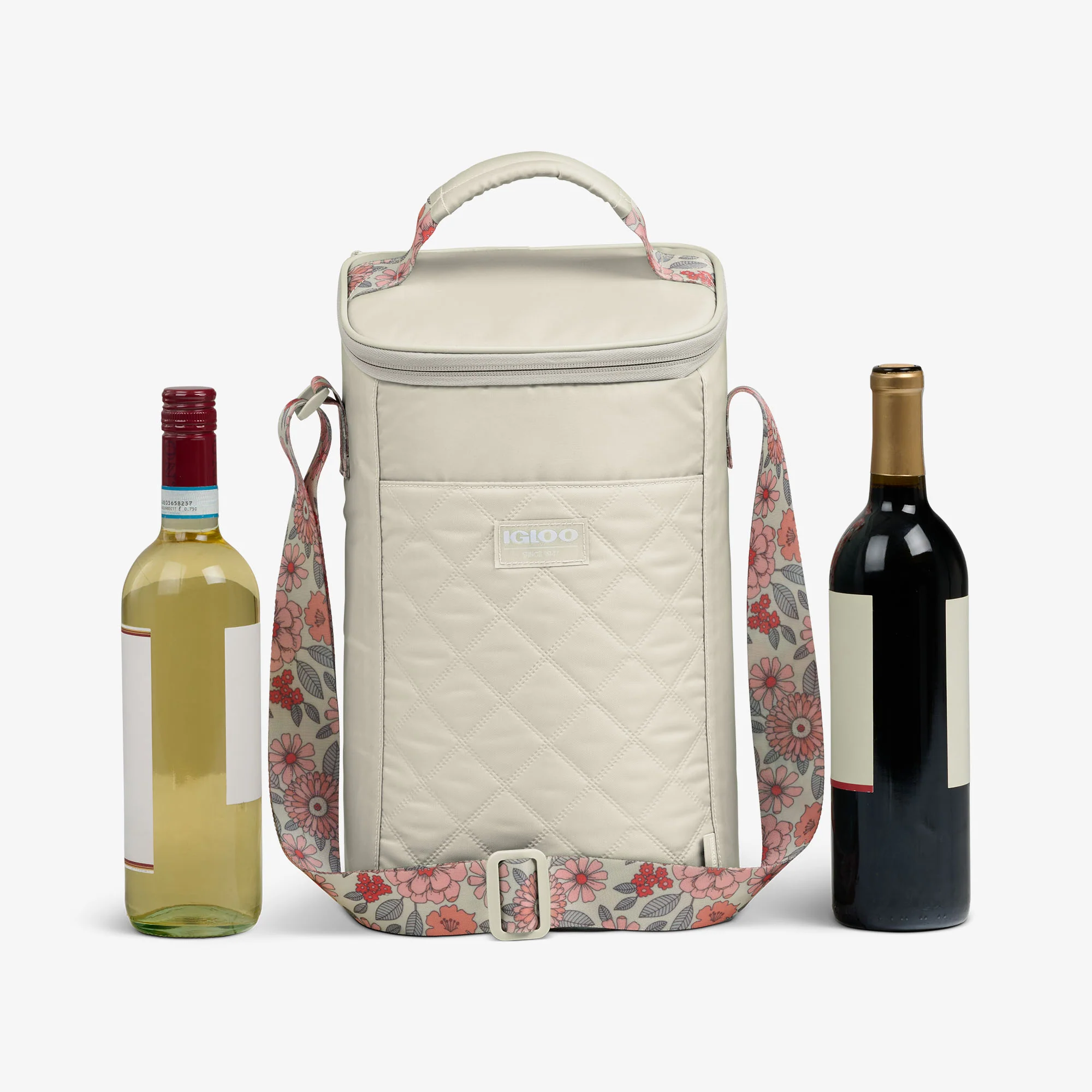 Floral MaxCold® DUO Vertical Crossbody Cooler Bag - Image 10
