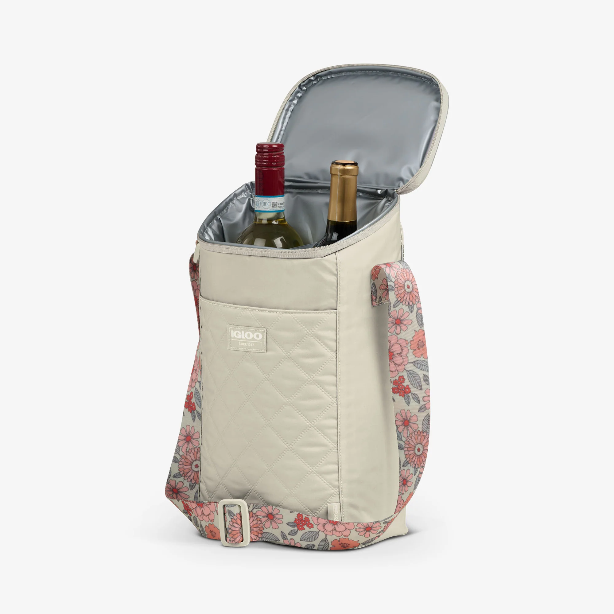 Floral MaxCold® DUO Vertical Crossbody Cooler Bag - Image 8