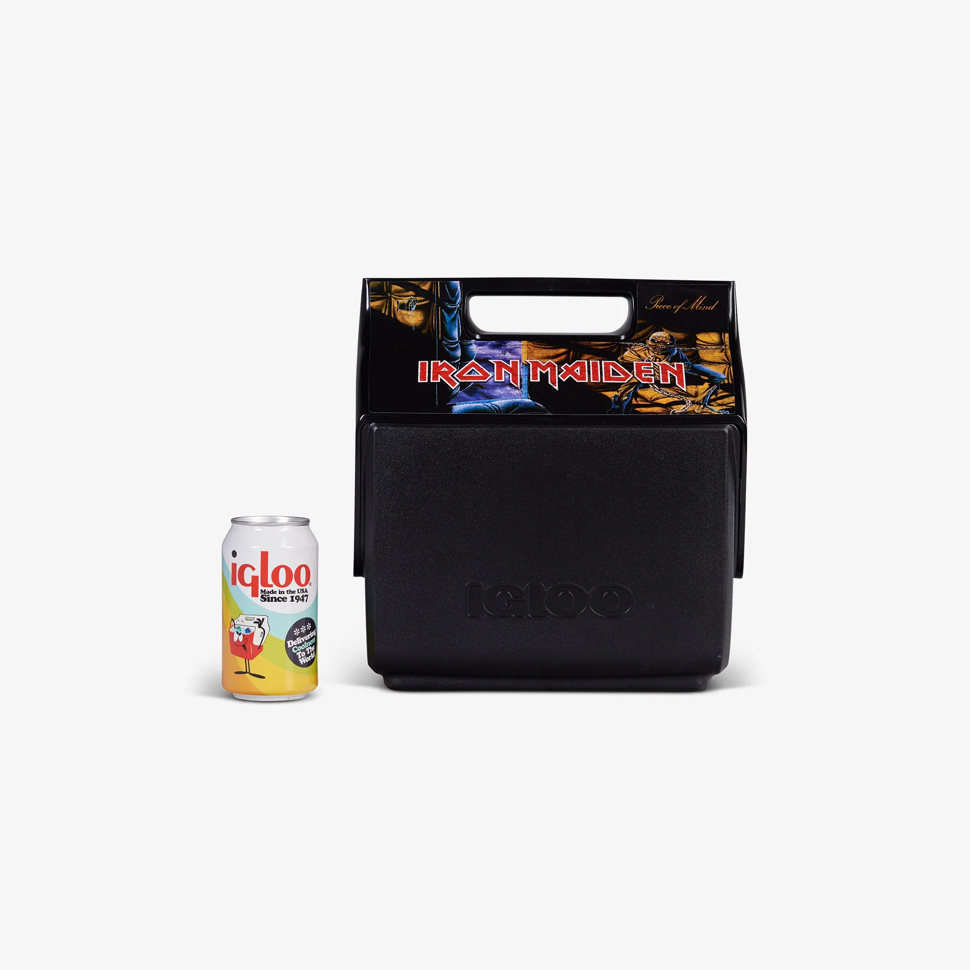 Iron Maiden Piece of Mind Little Playmate 7 Qt Cooler - Image 5