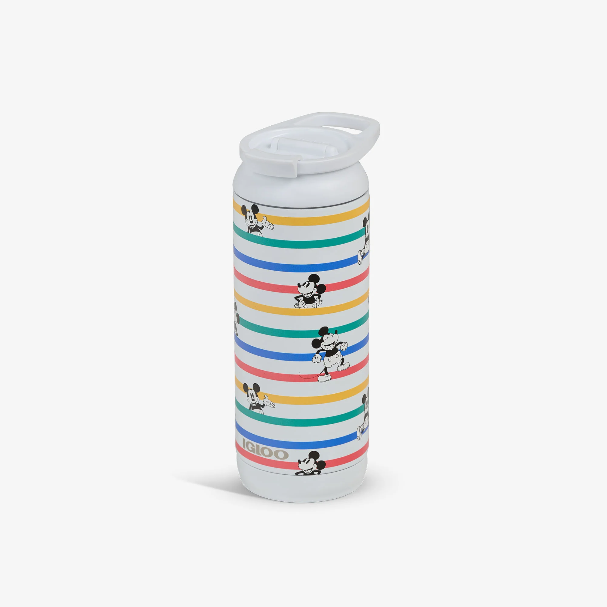 Disney Mickey Mouse Stripe 16 Oz Flip ‘n’ Sip Tumbler - Image 2