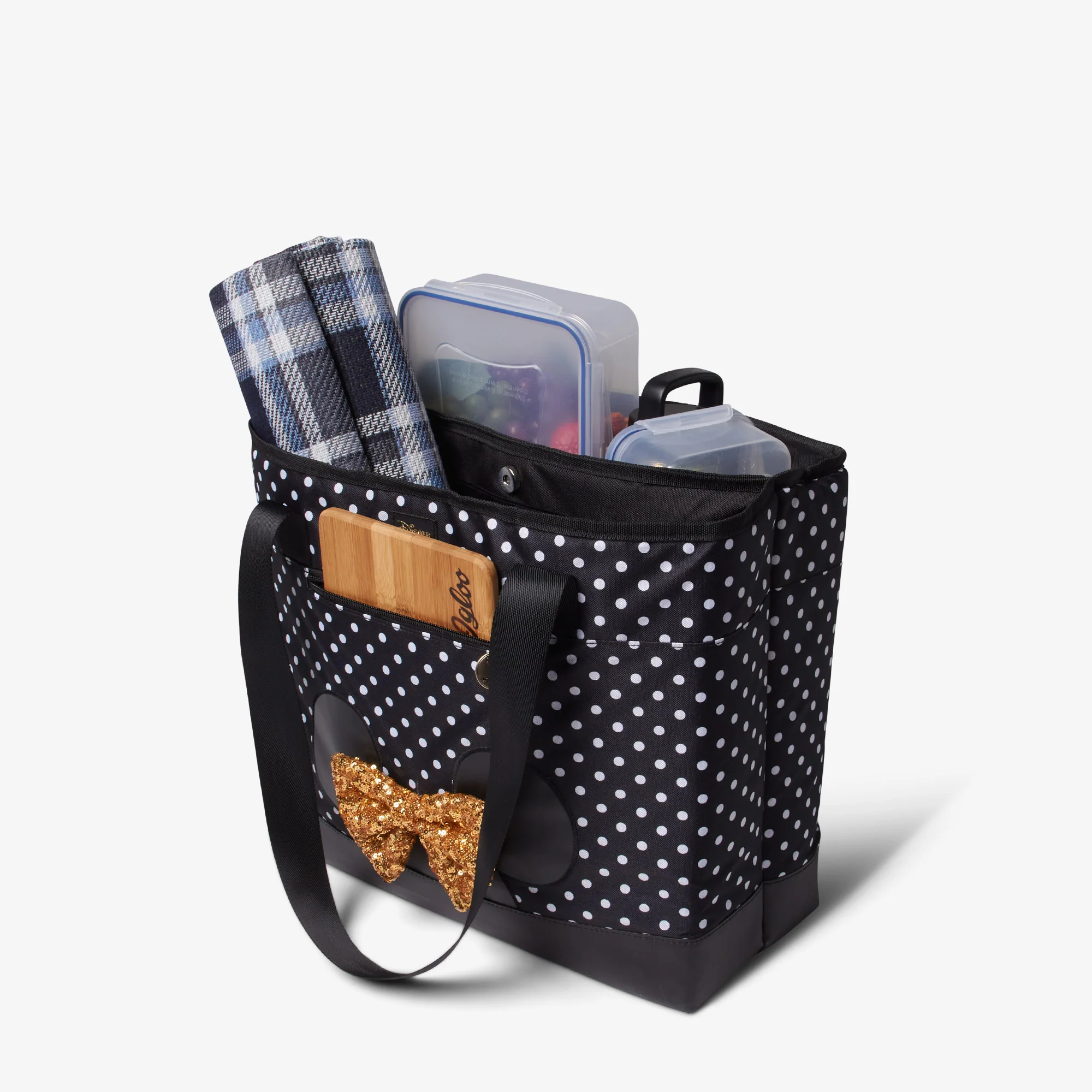 Minnie Mouse Dual Compartment Tote Cooler Bag - Image 3