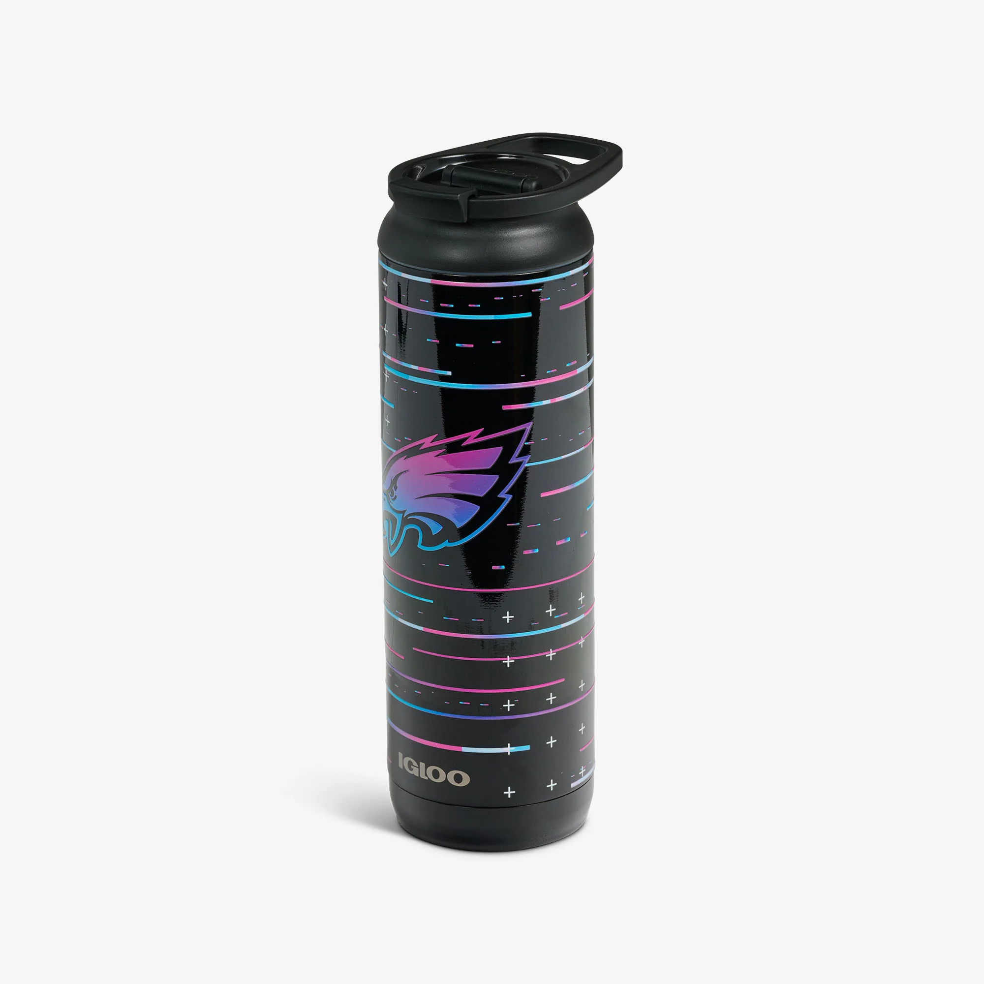 NFL Neon Philadelphia Eagles 20 Oz Flip ‘n’ Sip Tumbler - Image 6