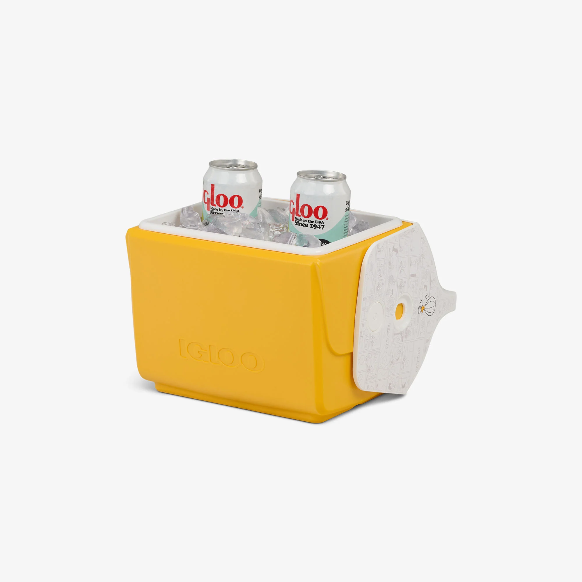 Peanuts 75th Anniversary Little Playmate 7 Qt Cooler - Image 3