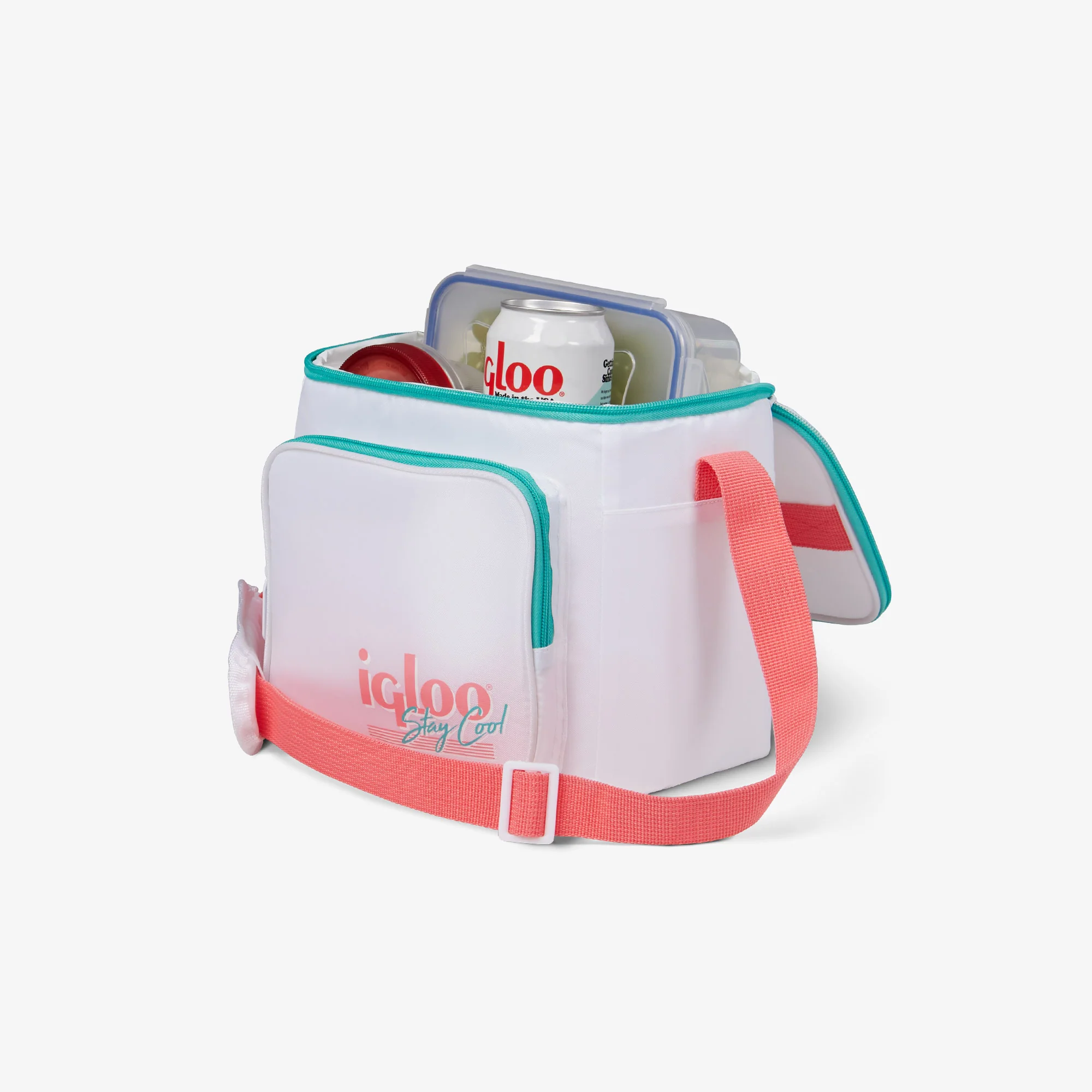 Retro Square Lunch Bag - Image 43
